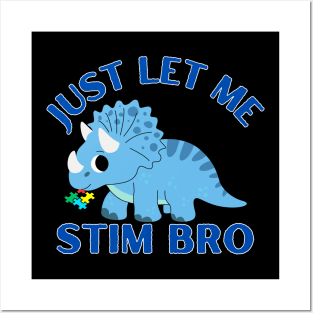 LET ME STIM BRO! TRISERATUPS Posters and Art